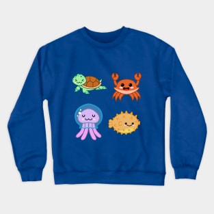Sea Creatures Crewneck Sweatshirt